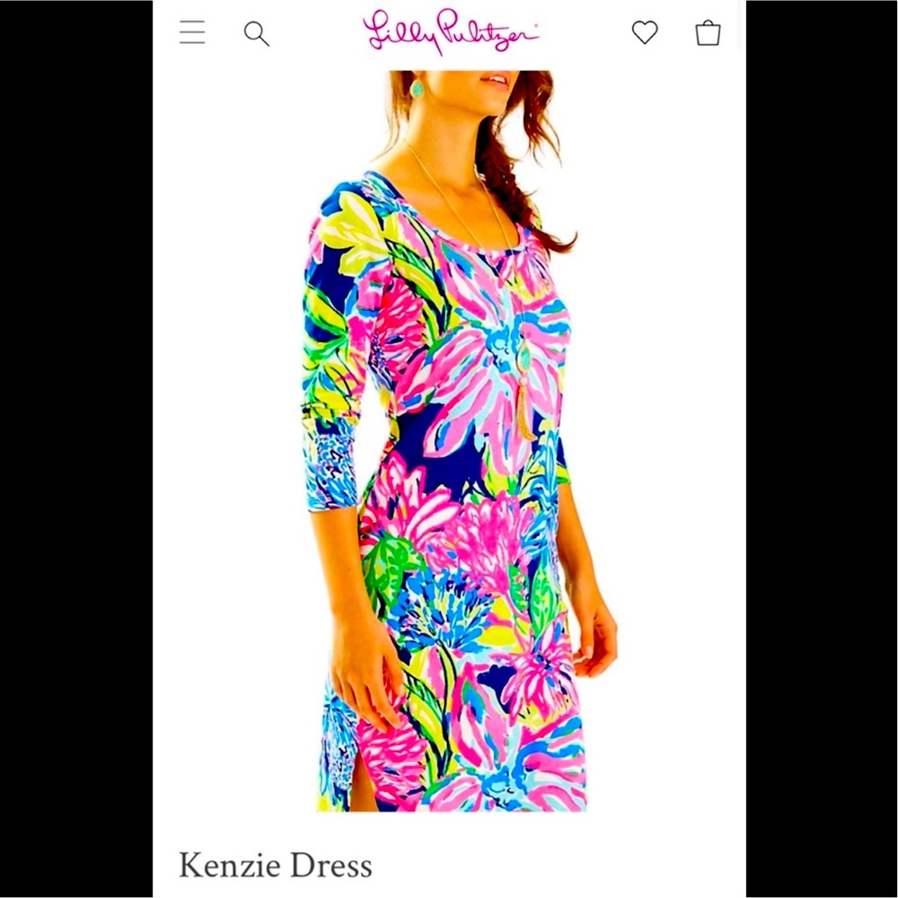 Lilly Pulitzer Kenzie Dress in Travelers Palm